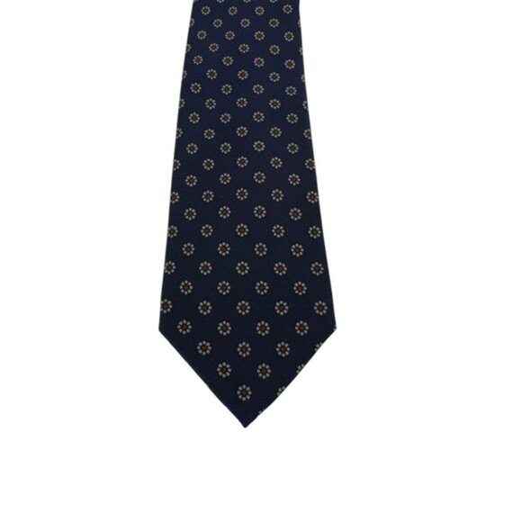 Uomo Mens Silk Tie Quiet Luxury Handmade Old Money Made in Italy Formal - Picture 3 of 6